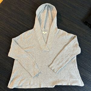 Grey Aerie Sweater with hood!